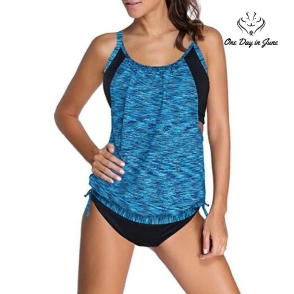 Dokotoo Double Up Tankini Size S